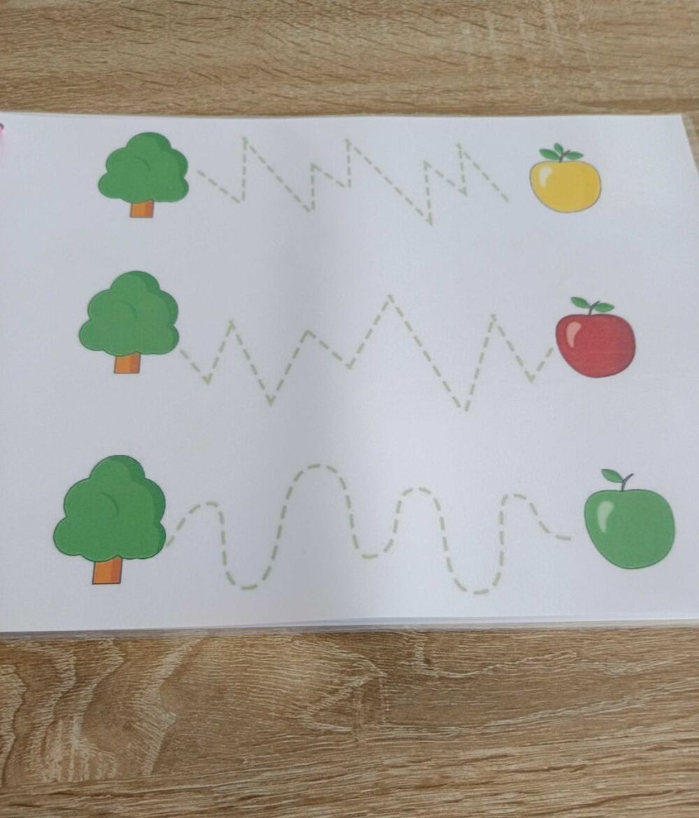 Montessori les trac&eacute;s Jeux / jouets