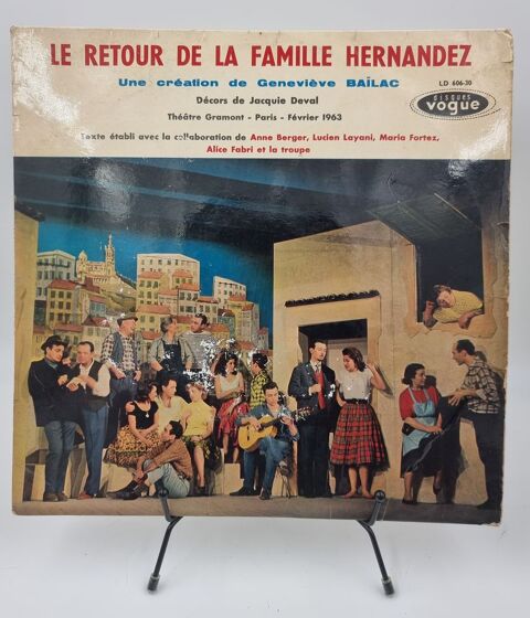 Vinyle 33 tours Le Retour de la Famille Hernandez 11 Vulbens (74)