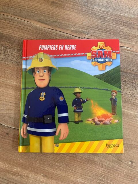 livre enfant Sam le pompier    Pompiers en herbe 3 Saleilles (66)