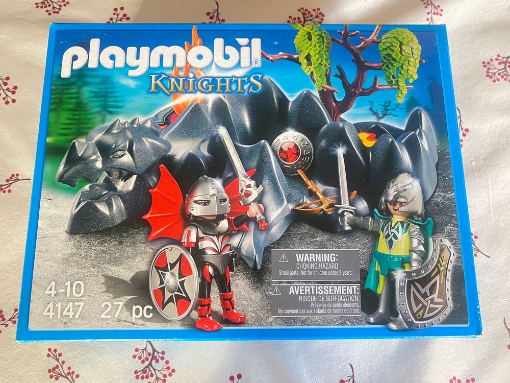 Bo&icirc;te de chevaliers Playmobil - 27 pi&egrave;ces Jeux / jouets