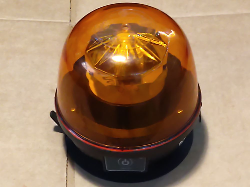 Gyrophare led rechargeable Bricolage