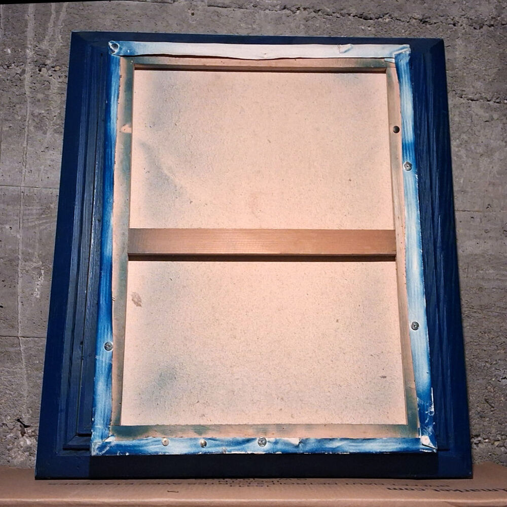 Gros tableau, peinture + cadre Décoration