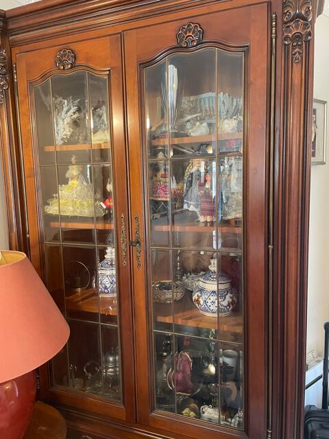  vendre Meuble Bar d'Angle en merisier avec vitrine en merisier massif 1500 vry (91)