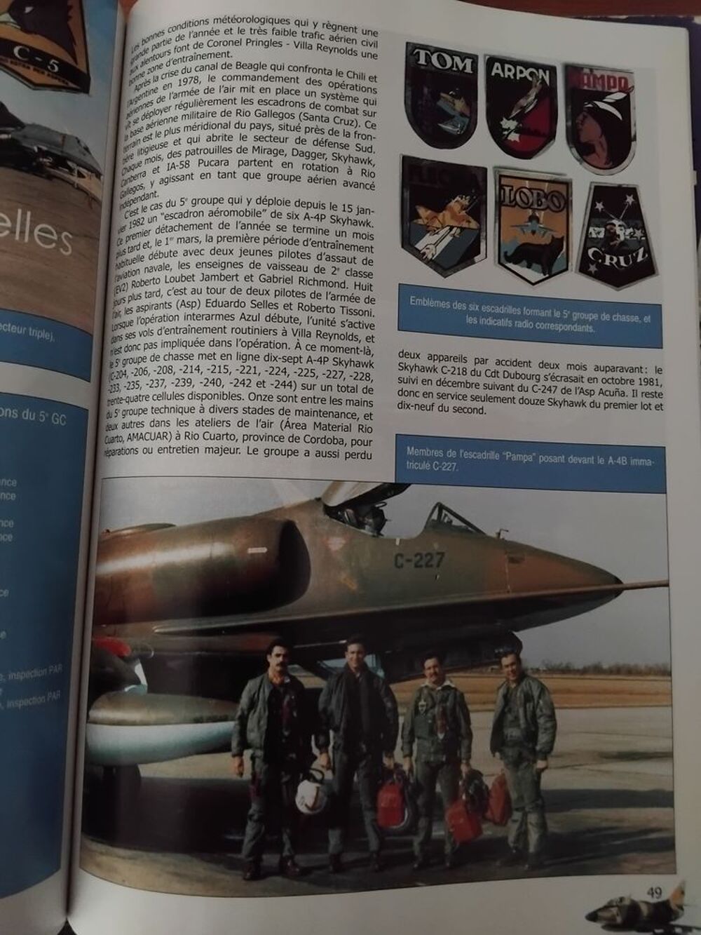 Hors-s&eacute;rie N&deg;27. Les Skyhawk Argentins guerre des Malouines. Livres et BD