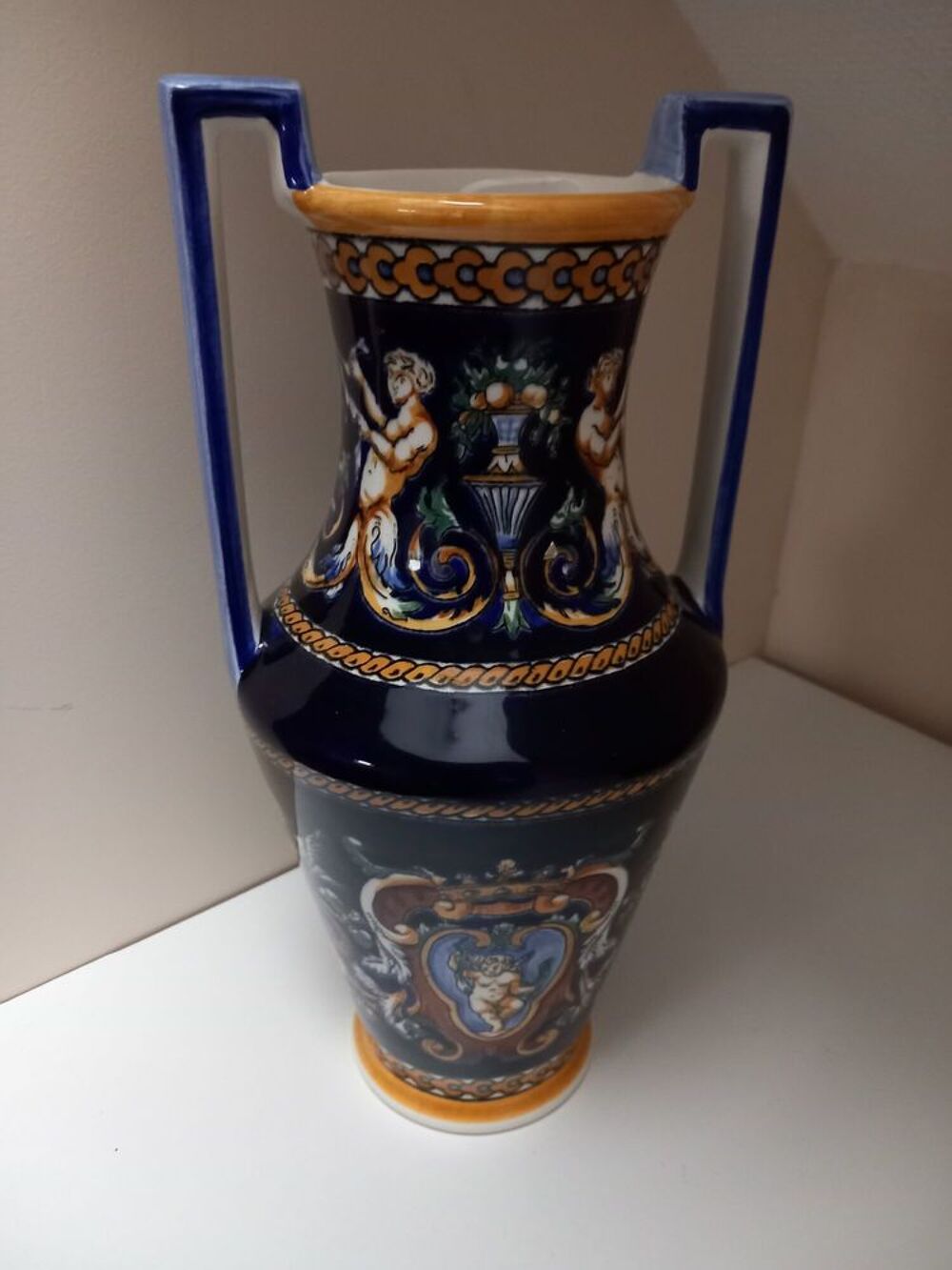 Vase amphore decor renaissance Décoration