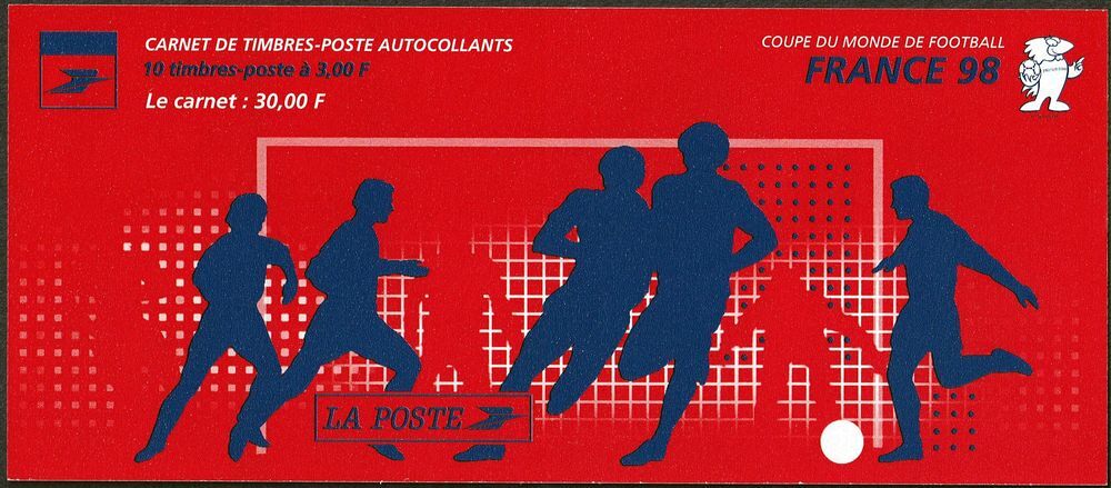 Carnet Coupe du monde de football France 98 