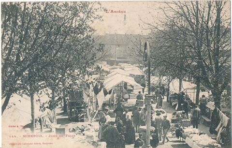 CPA Carte Postale MIREPOIX. Jour de Foire 7 Mirepoix (09)