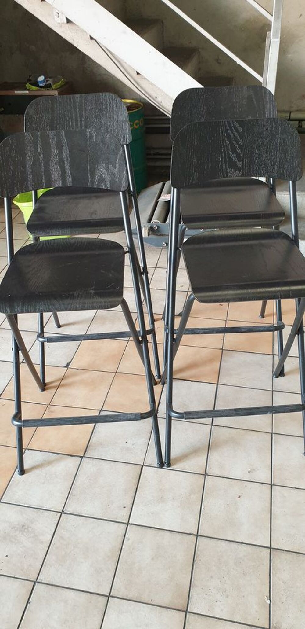 Grande table mange debout 8 pers&nbsp; Meubles