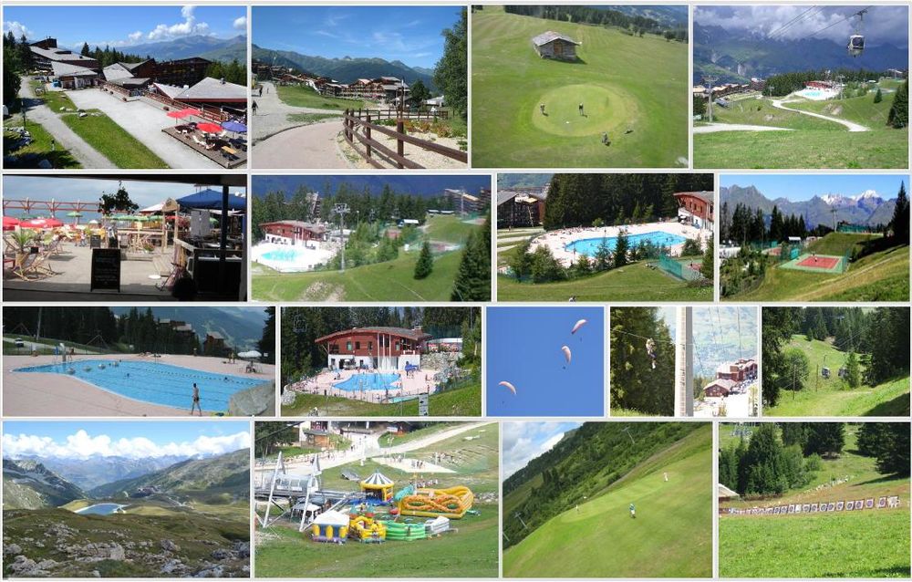   Arcs 1800 2 chbres, 6-8 pers, sud, skis aux pieds Rhne-Alpes, Les Arcs (73700)