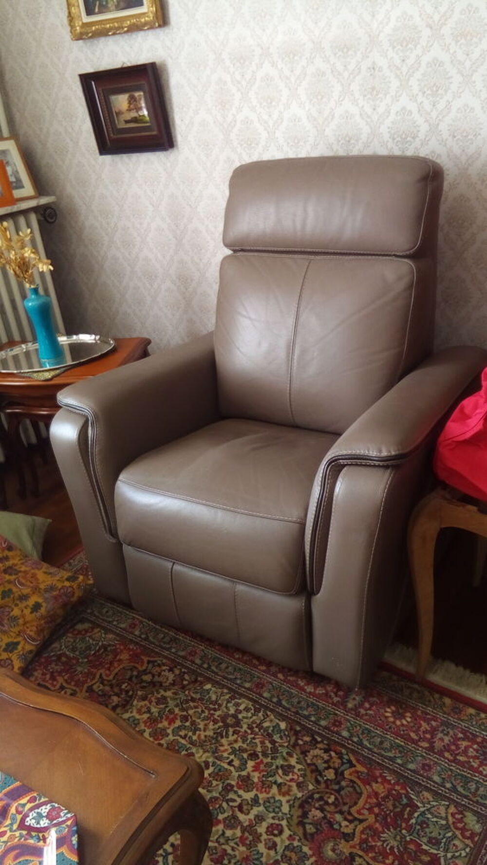 FAUTEUIL CUIR VERITABLE Meubles