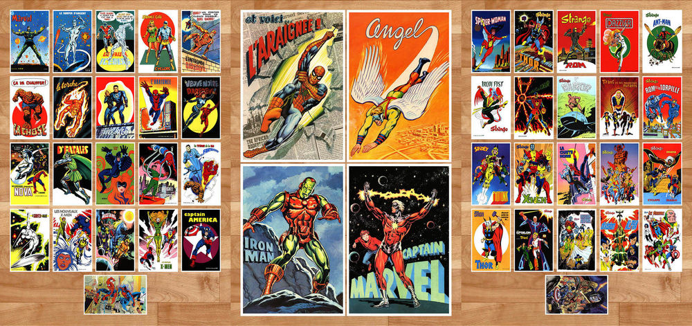 46 Posters Strange - Marvel (1970-1994) Livres et BD