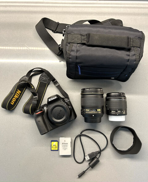 2 objectifs, 1 camera + accessoires - Pack intgral quipeme 0 Paris 19 (75)