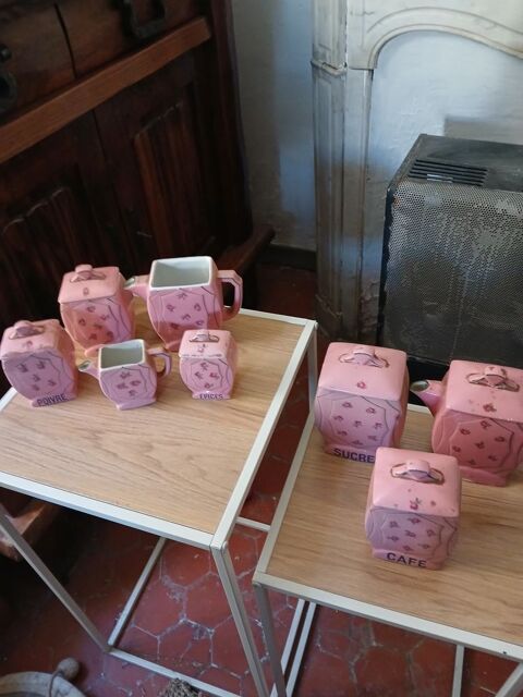 Lot de petits pots anciens Marseille 6 (13)