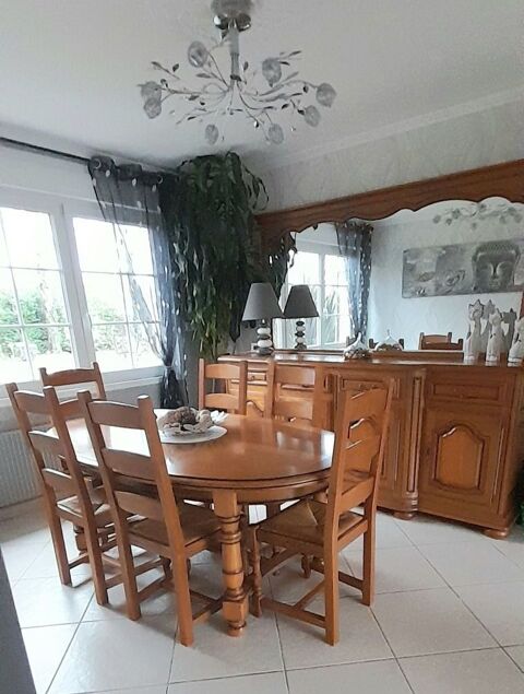 Salle � manger en ch�ne massif 450 Arques (62)