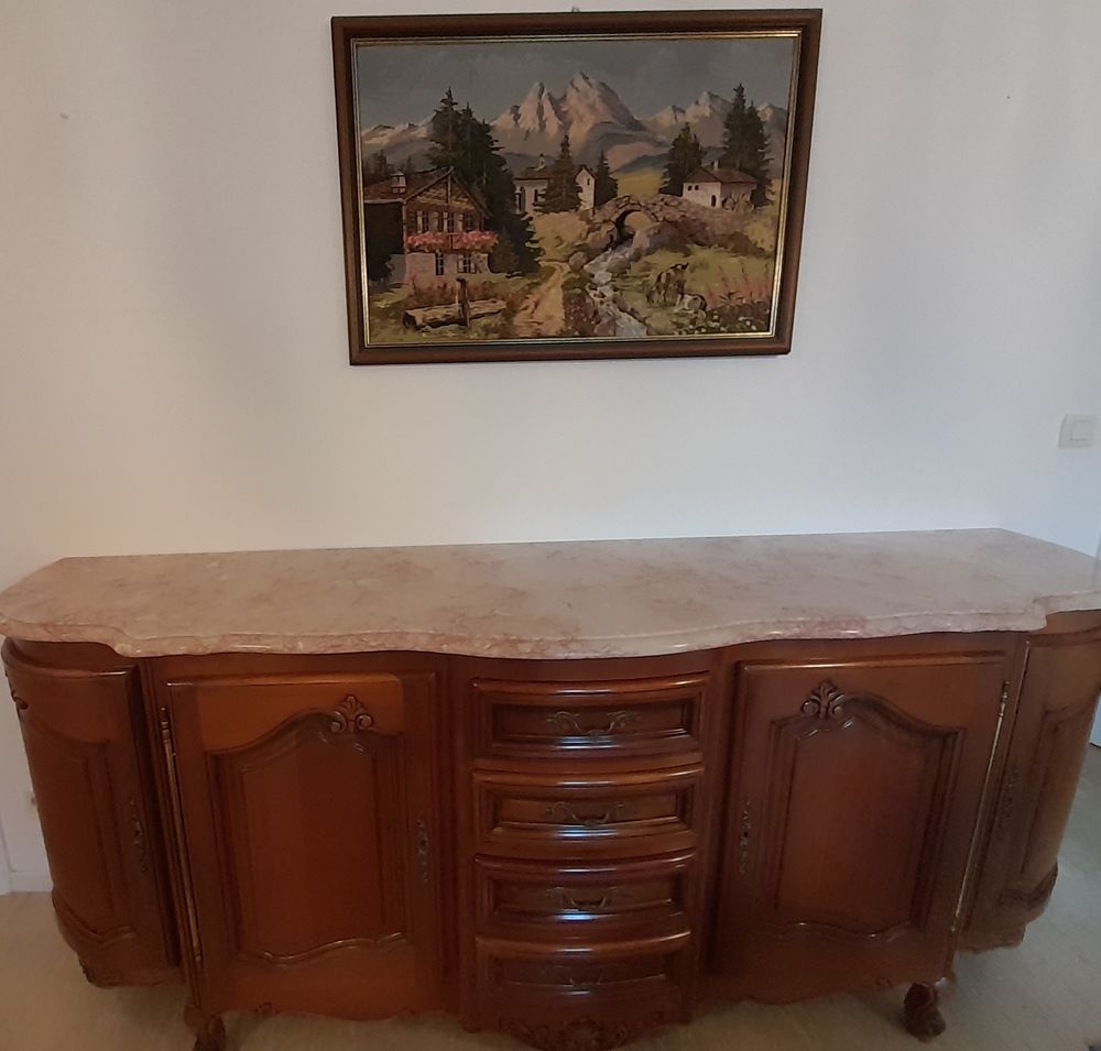 Buffet merisier plateau marbre
Meubles
