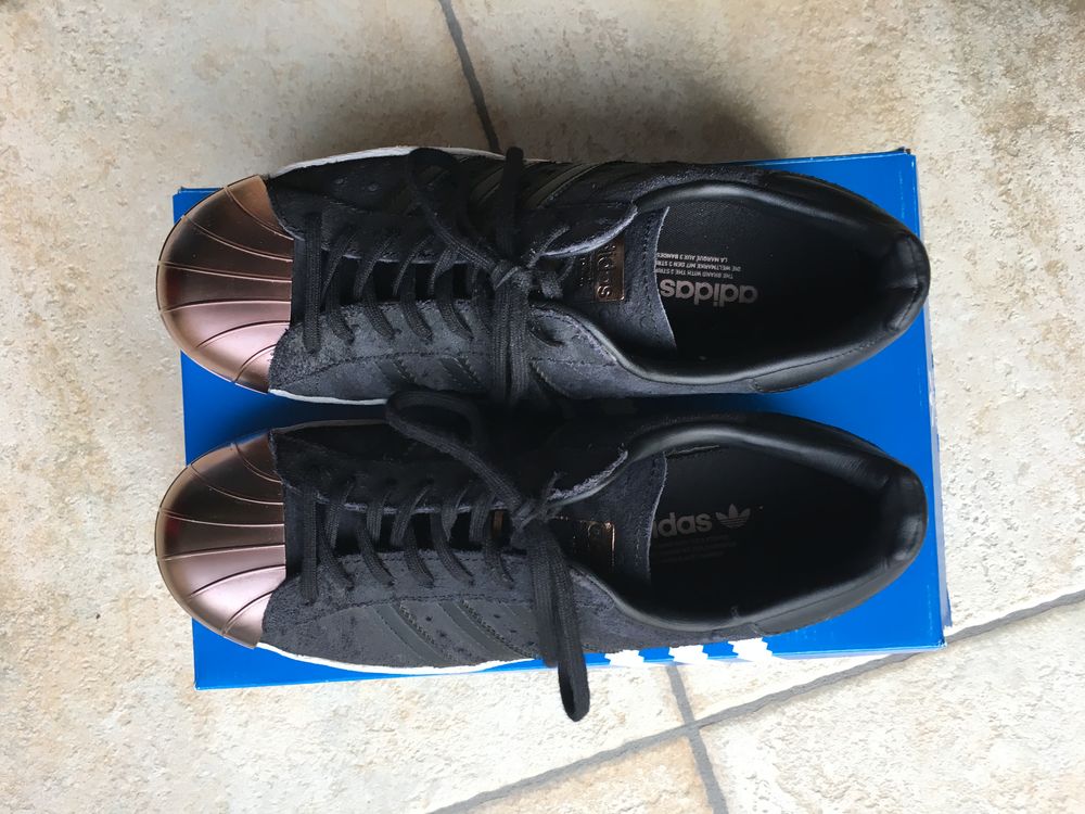 ADDIDAS SUPERSTAR 80S Noir Metal - T38 Chaussures