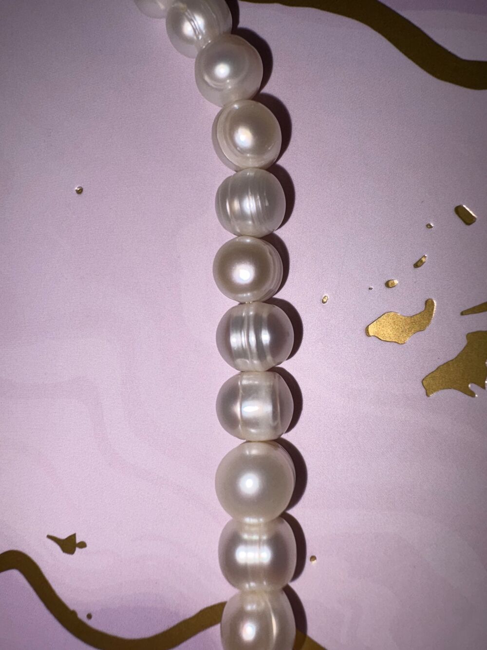 Collier ancien en perles de culture - Ann&eacute;es 1950. Bijoux et montres
