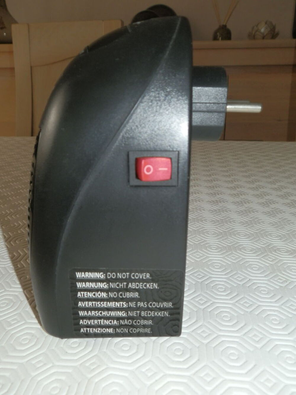 Fast Heater est un chauffage portatif, personnel, &agrave; brancher Décoration