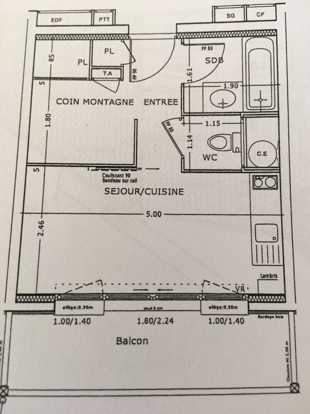 Vente Appartement STUDIO 26m² avec parking couvert/fermé SAINT SORLIN D'ARVES Saint-sorlin-d'arves