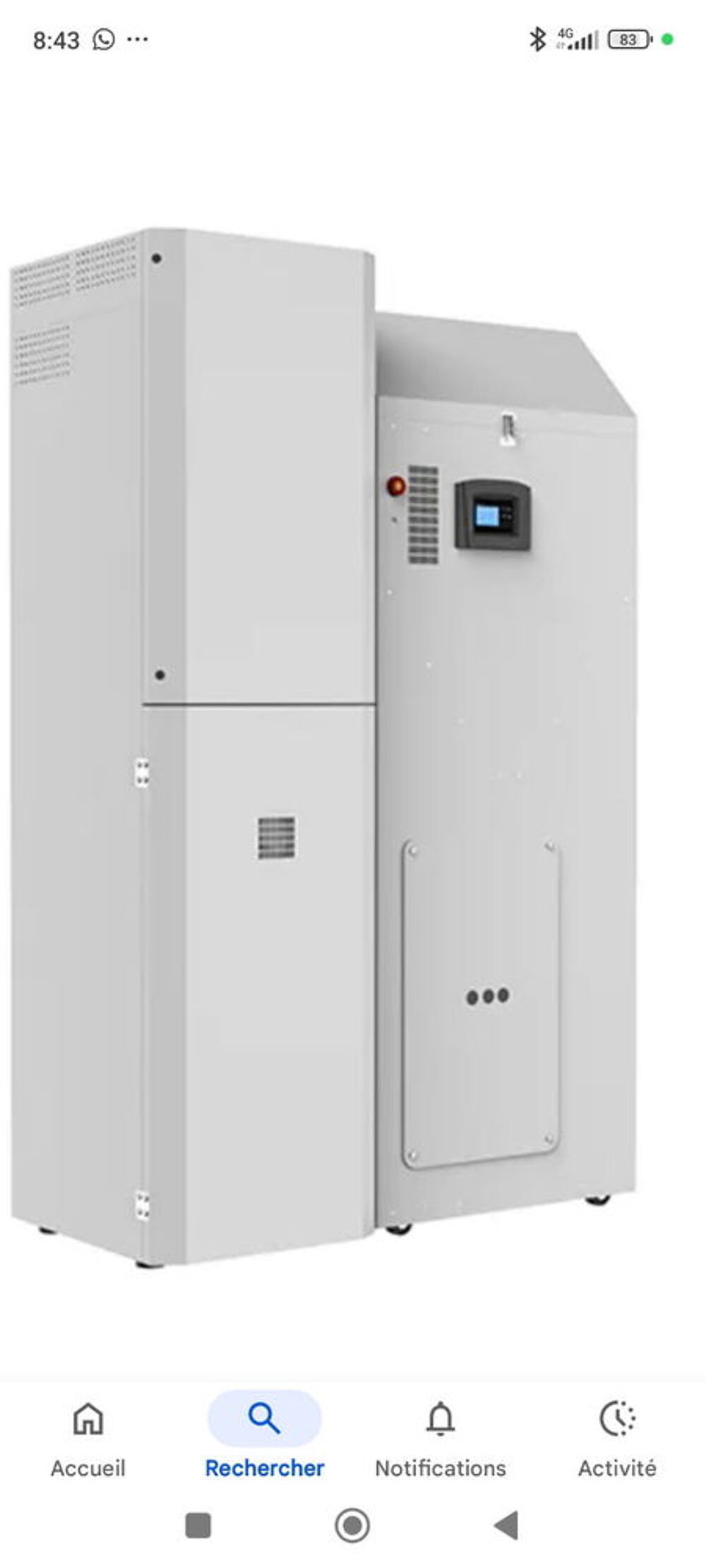 Chaudi&egrave;re granul&eacute;s 25kw Bricolage
