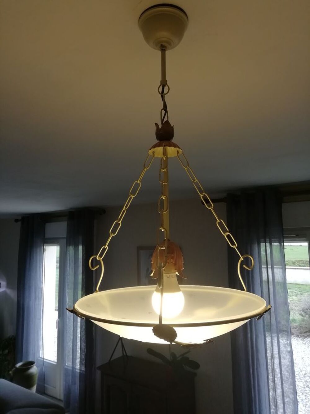5 lampes plafond Décoration