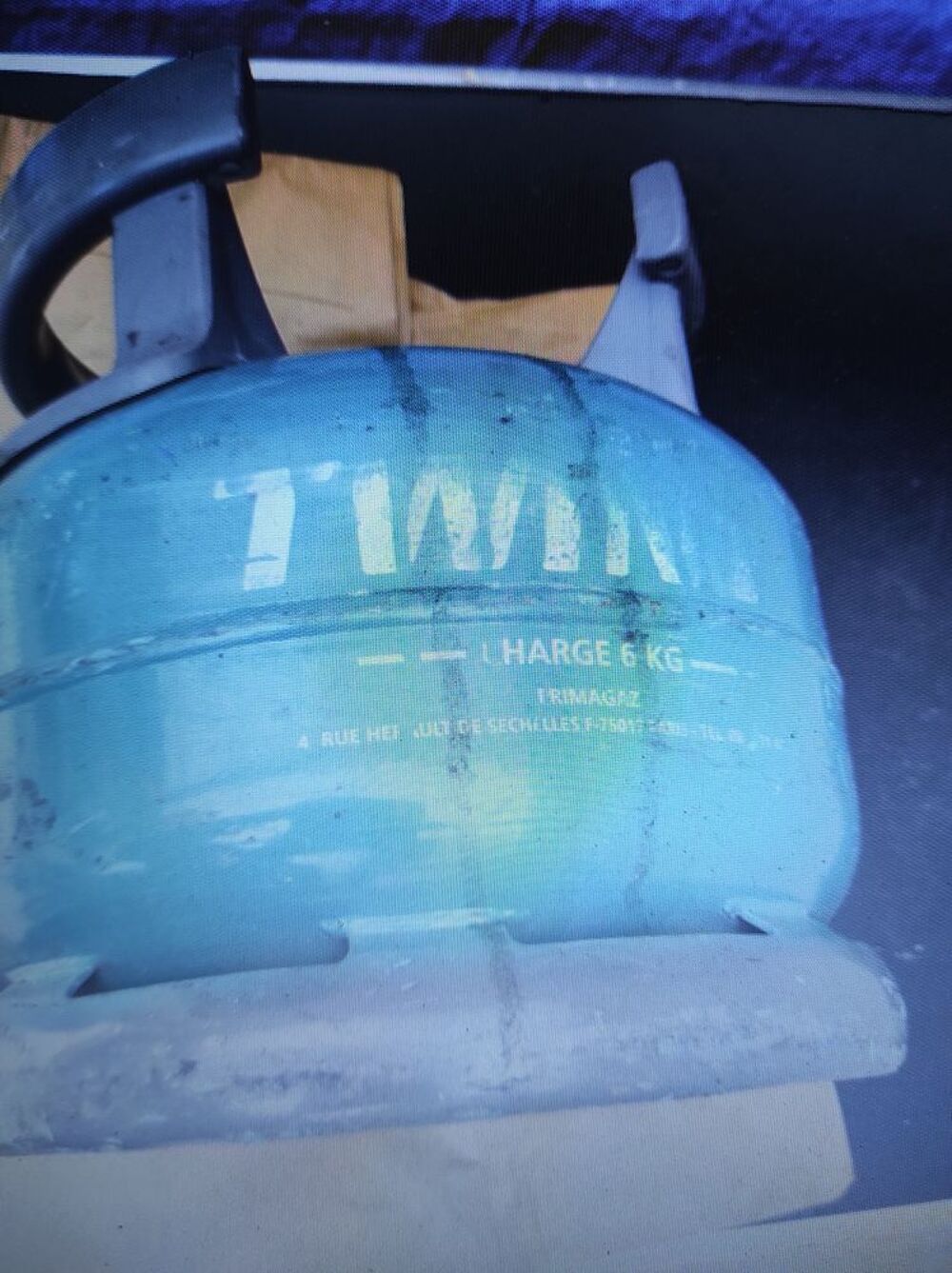 bouteille gaz vide twiny BUTANE lot ARCOPAL BALANCE OUTIL Bricolage