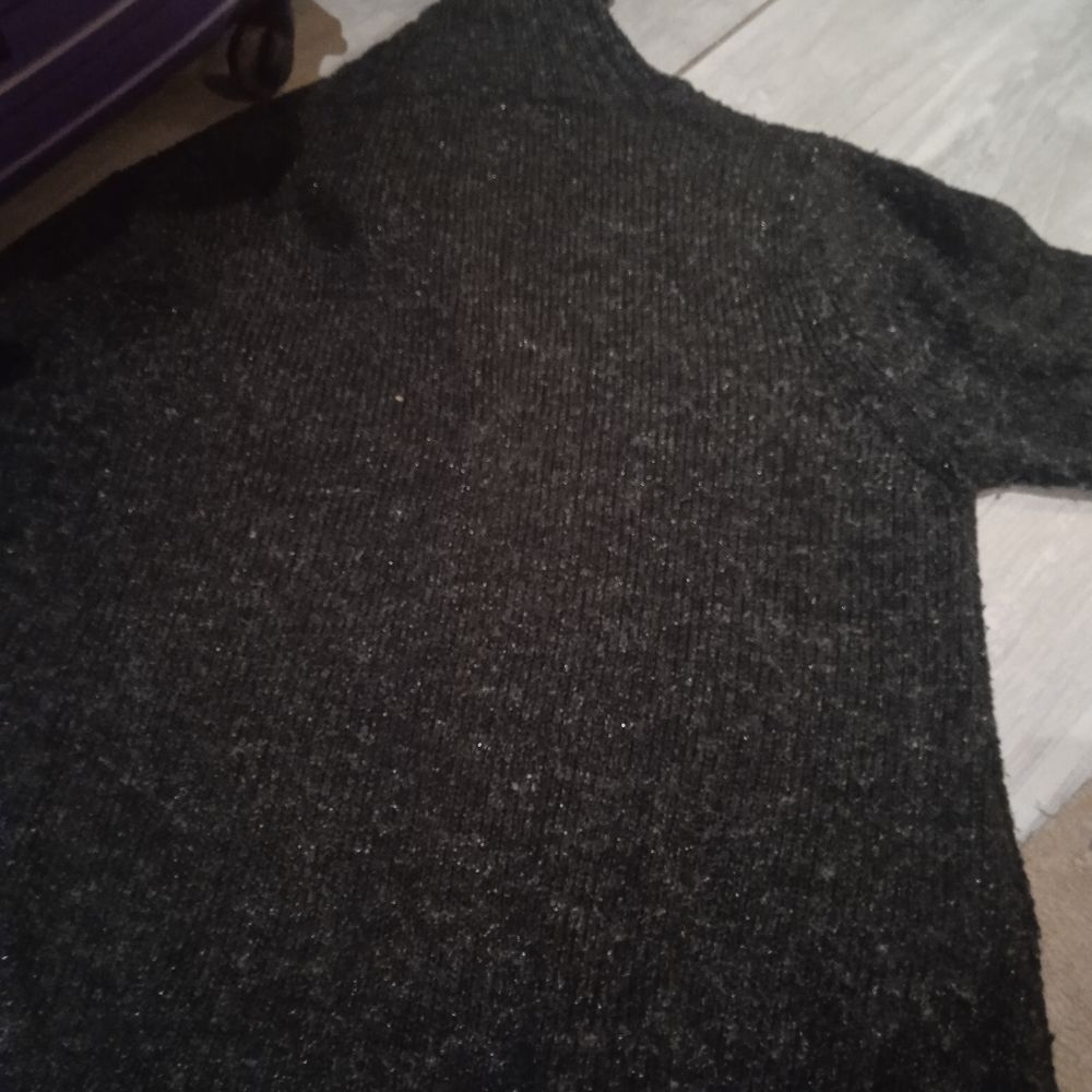 Veste grise manches longues T48 60% acrylique Vêtements