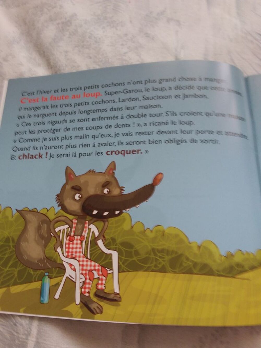 C est la faute au loup Livres et BD