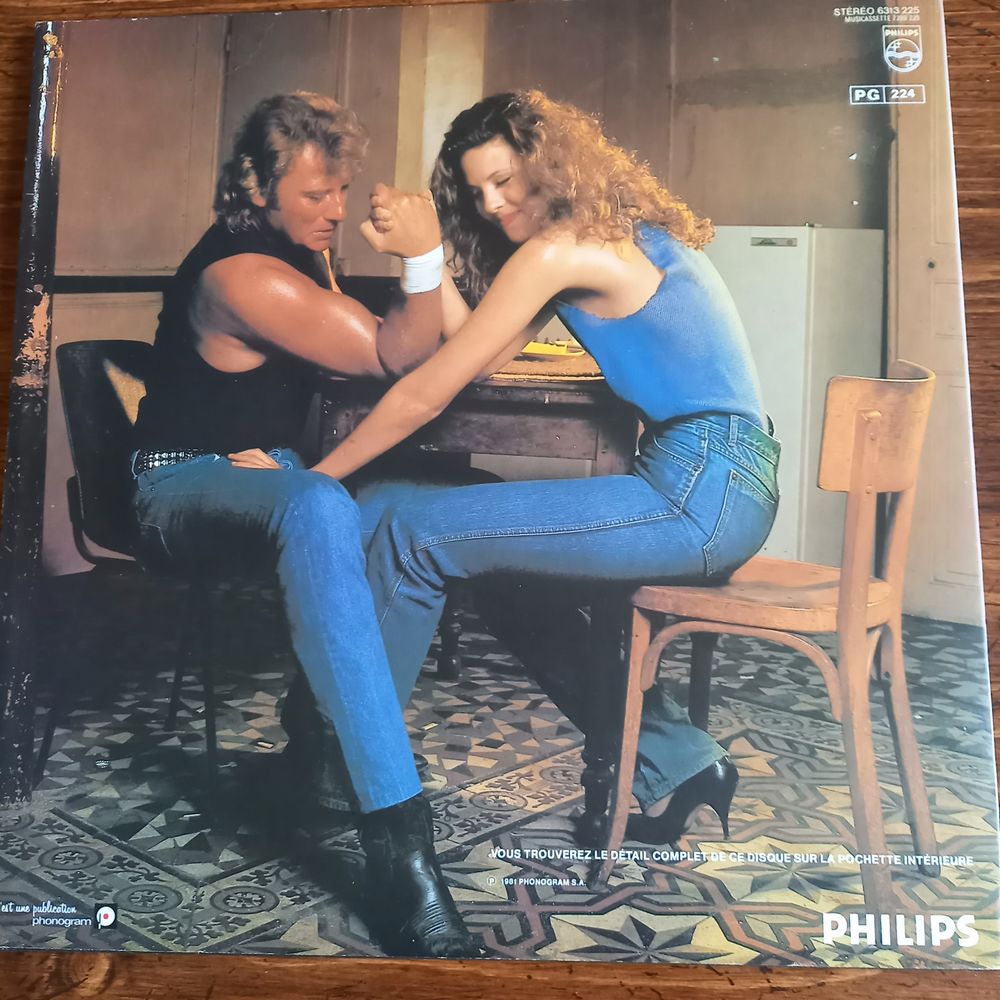 Disque 33 tours JOHNNY HALLYDAY pas facile CD et vinyles