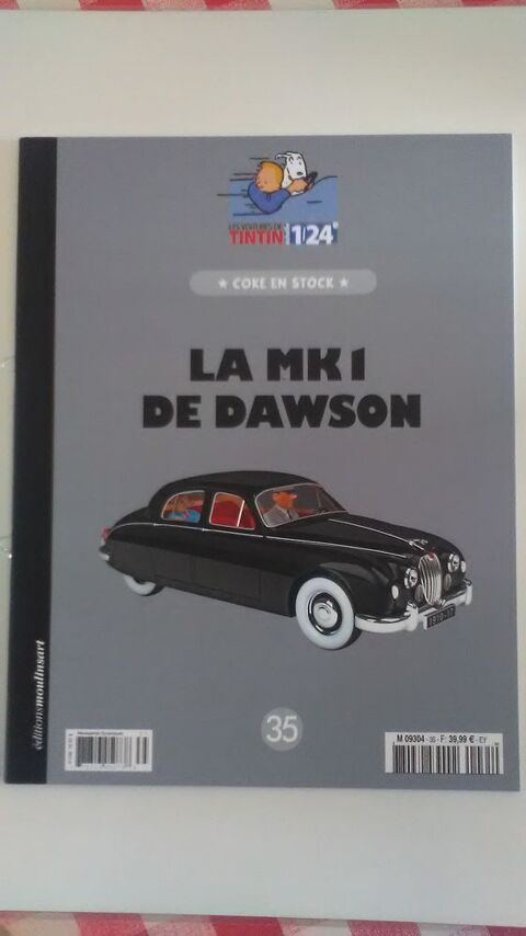 VOITURE DE TINTIN LA N�35         LA MKI DE DAWSON     60 Dolus-d'Ol�ron (17)
