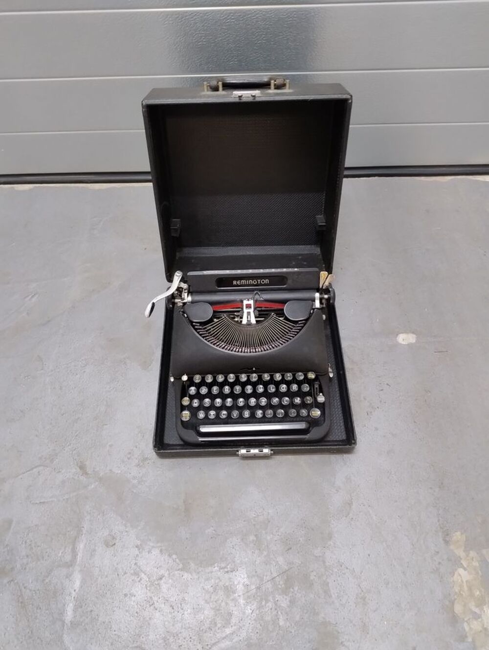 Machine &agrave; &eacute;crire "Remington". 
