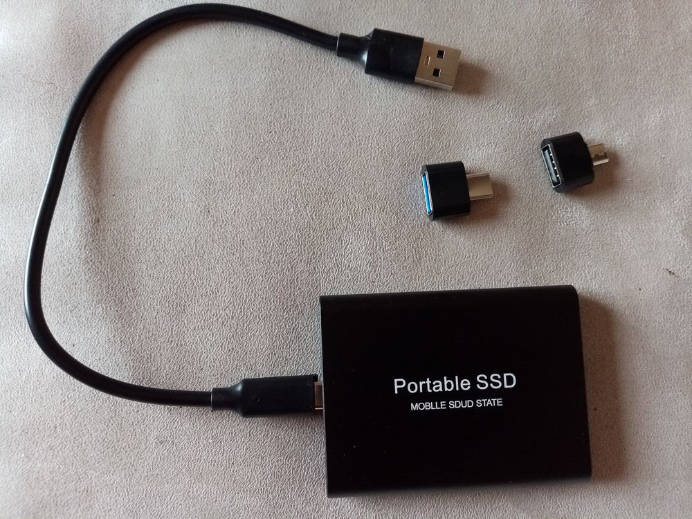 Disque dur portable SSD 2 To / 2Tb USB 3.1 Matériel informatique