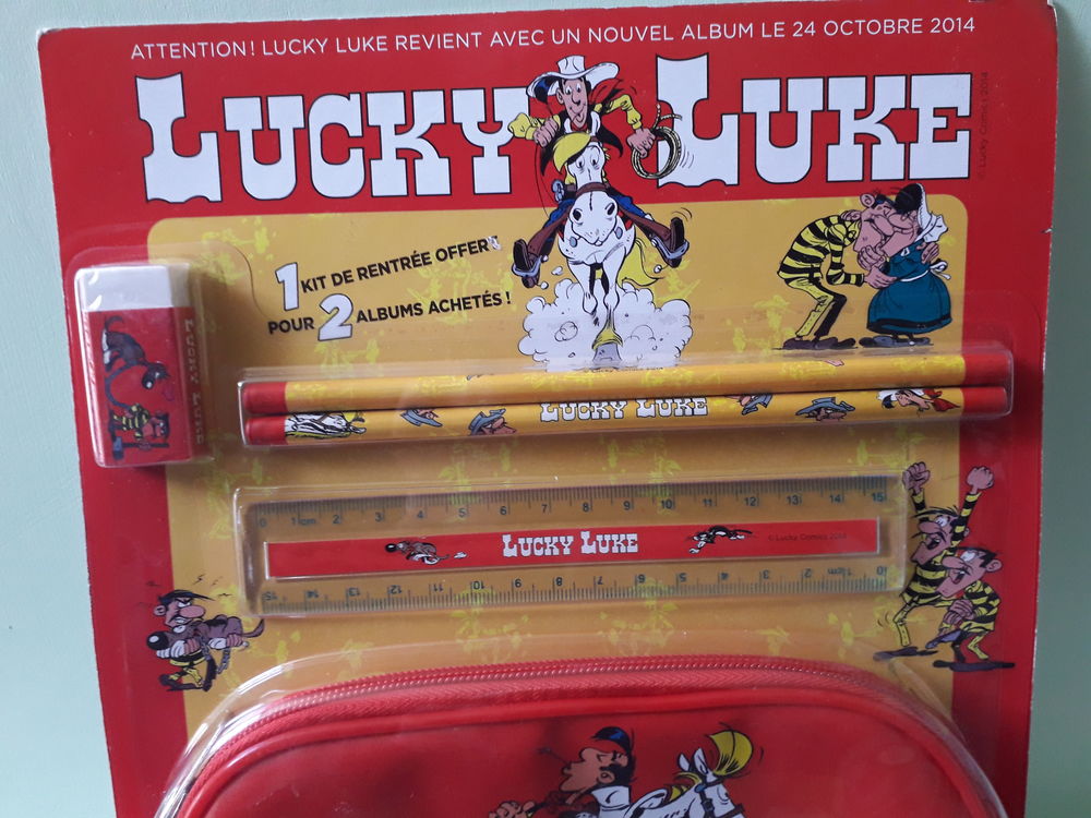 Lucky Luke : objets publicitaires 
