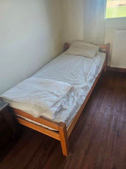 Lit 90 pin massif complet 100 Clairac (47)