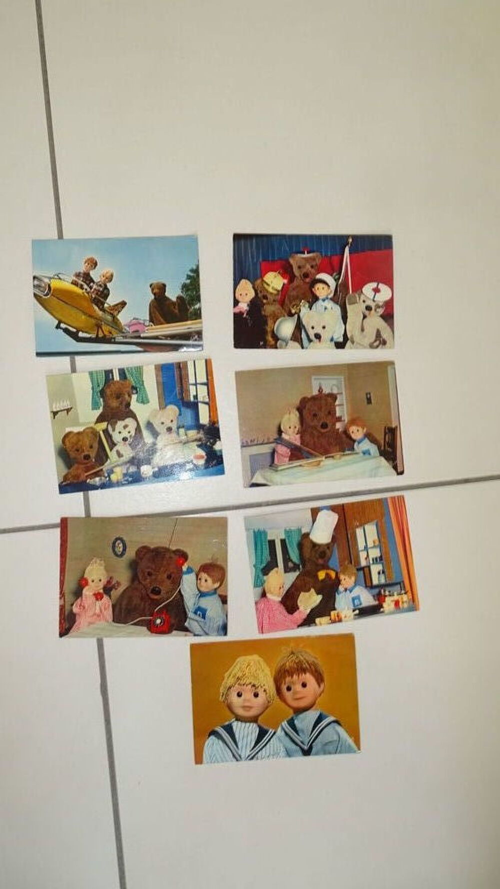 LOT 7 DE CARTES POSTALES Bonne nuit les Petit . 
