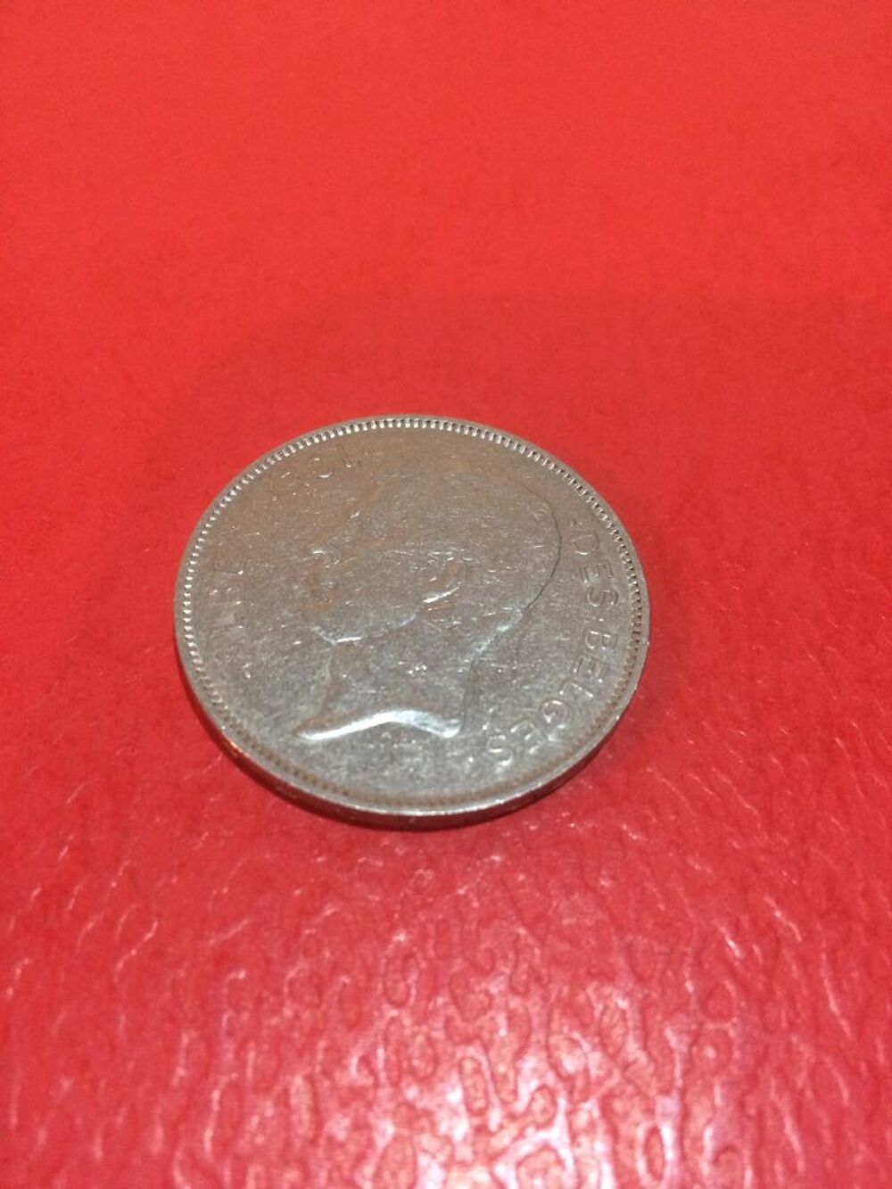 Pi&egrave;ce Belge de 5F en Argent de 1873 
