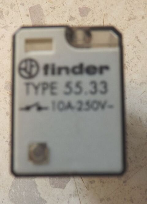 Relais miniatures dblocables FINDER 220v 20 trchy (91)