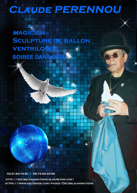 Magicien , Sculpture de ballons , ventriloque 0 14123 Fleury-sur-orne