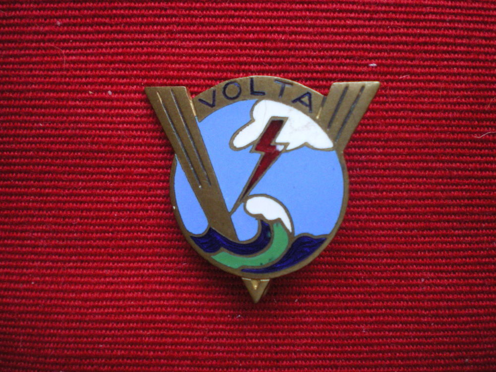 Insigne de Marine - Contre-Torpilleur Volta. 