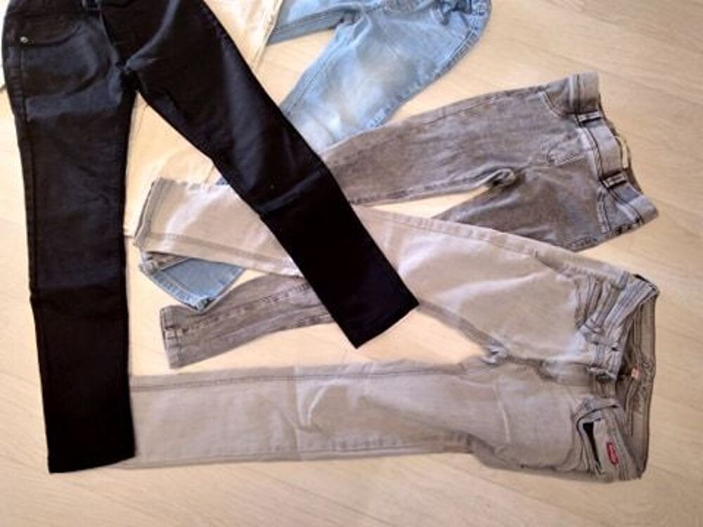 LOT PANTALONS/JEANS/ JEGGING POUR FILLE 10 ANS Vtements enfants