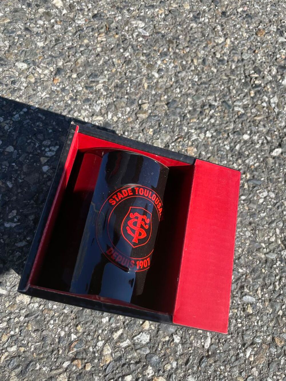 2 coffrets mugs stade toulousain 