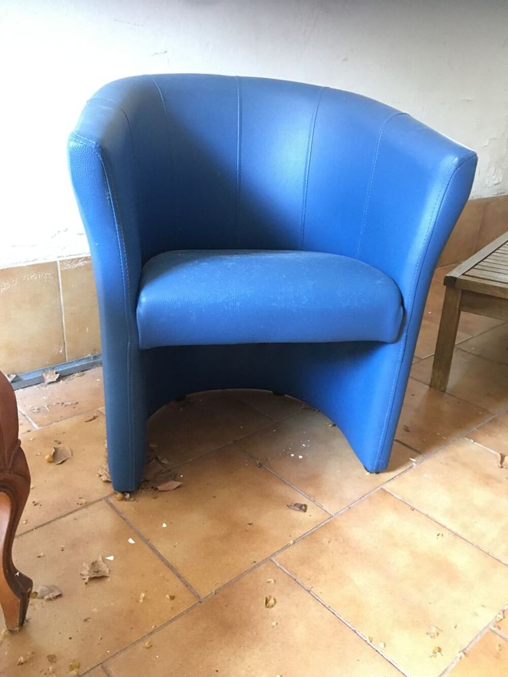 FAUTEUIL SIMILICUIR Meubles