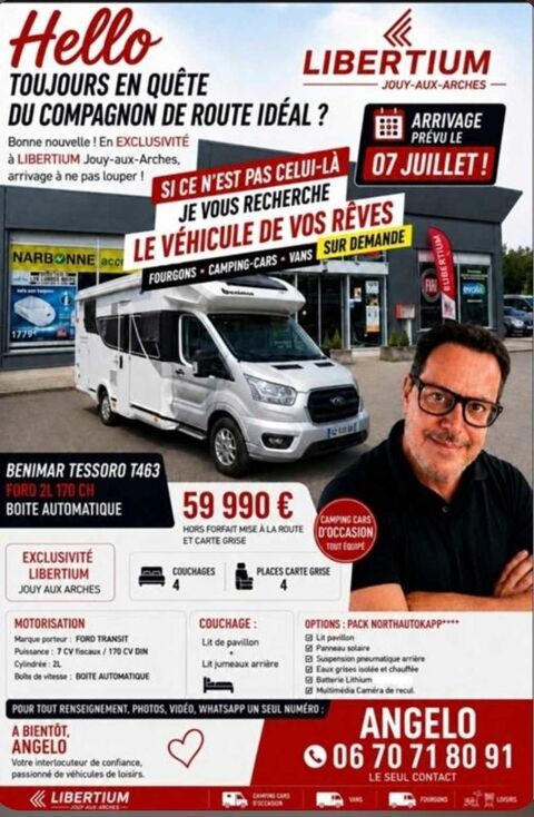 RAPIDO Camping car 2023 occasion Augny 57685