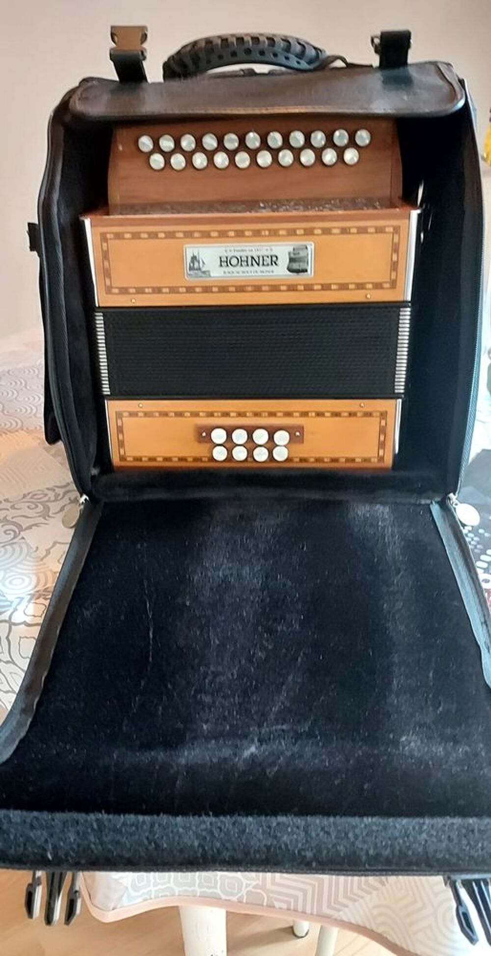 Accord&eacute;on diatonique Hohner Morgan II &Eacute;TAT NEUF G-C Instruments de musique