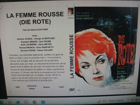 Rare film :   La femme rousse   40 Saint-M�dard-en-Jalles (33)