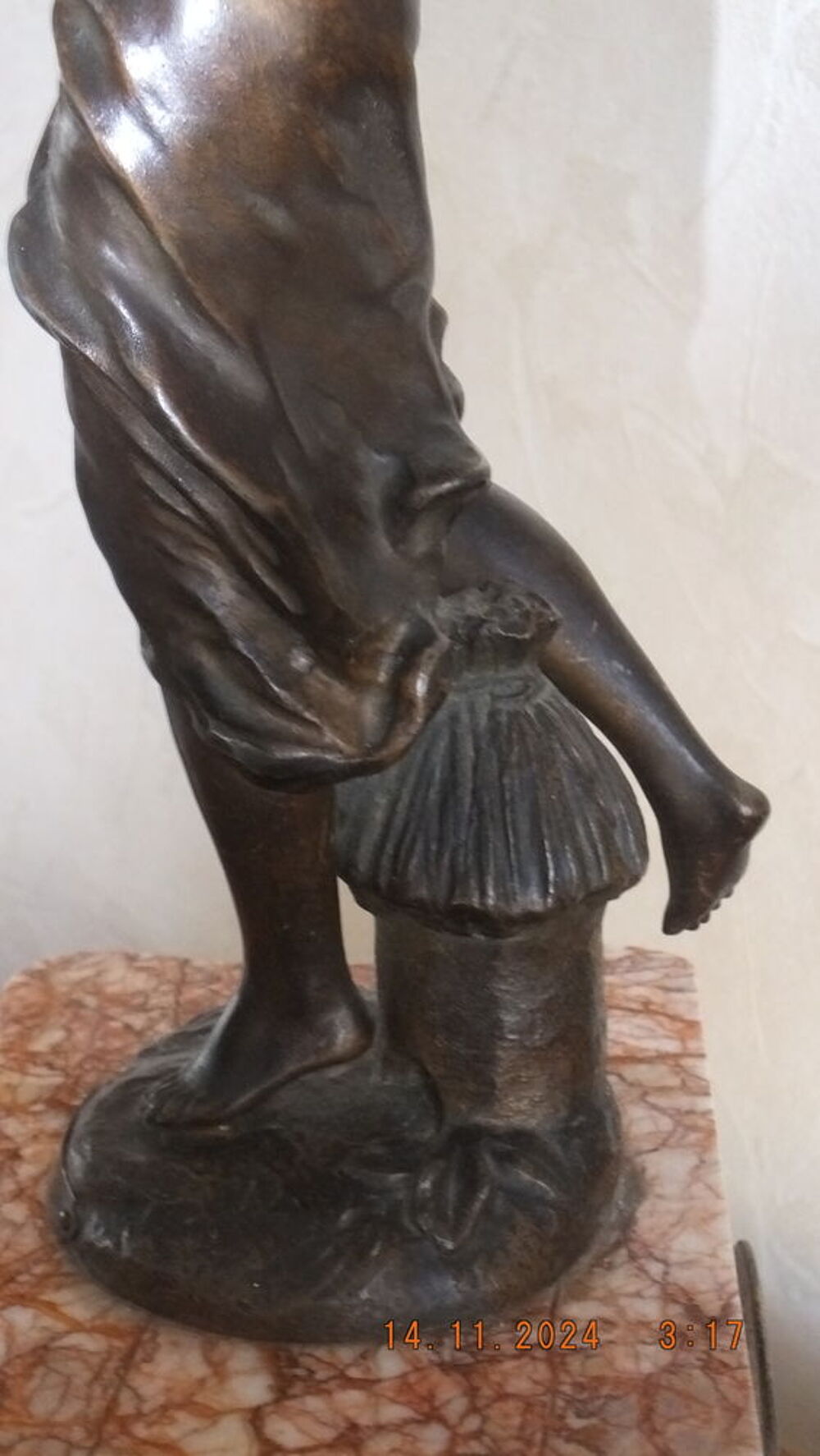 STATUEBRONZE Décoration
