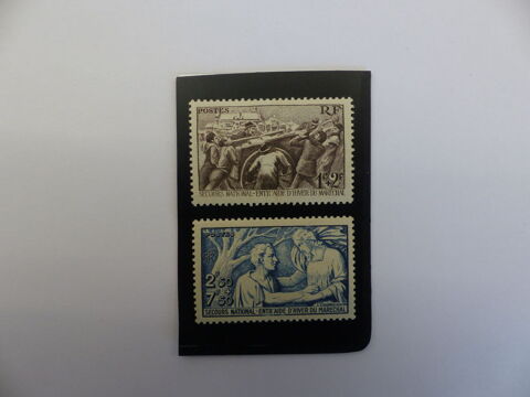 TIMBRES  497 / 498  NEUFS  **  COTE  11.50 � 2 Le Havre (76)