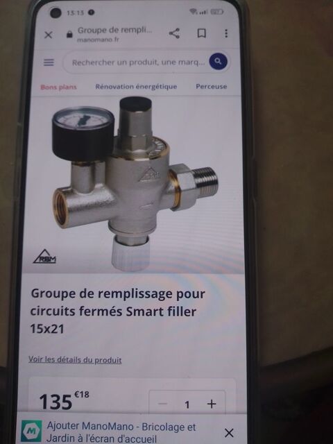 remplissage automatique chaudi�re 60 Beauvoir (50)