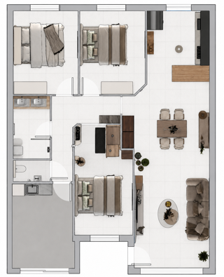  Villa à vendre 4 pièces 92 m²