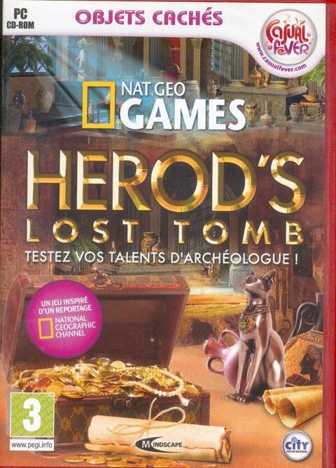 Jeux  PC ? objets cachés ? herod's lost tomb
10 Septèmes-les-Vallons (13)